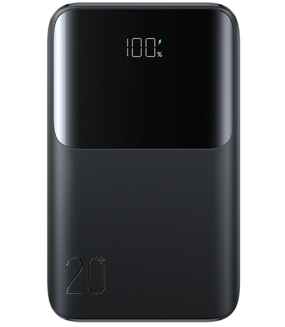 Baterie Externa Joyroom JR-QP192, 20000mAh, 22.5W, QC + PD, 1 x USB-A - 2 x USB-C, Neagra