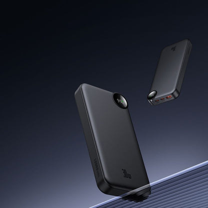 Baterie Externa McDodo MC-3850 Display, 10000mAh, 30W, QC + PD, 1 x USB-A - 2 x USB-C, Neagra