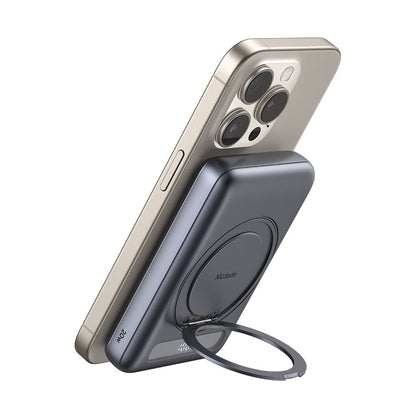Baterie Externa Wireless McDodo MC-8371 Meta, 10000mAh, 20W, PD + FQI, 1 x QI - 1 x USB-C, Gri
