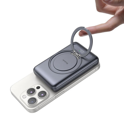 Baterie Externa Wireless McDodo MC-8371 Meta, 10000mAh, 20W, PD + FQI, 1 x QI - 1 x USB-C, Gri