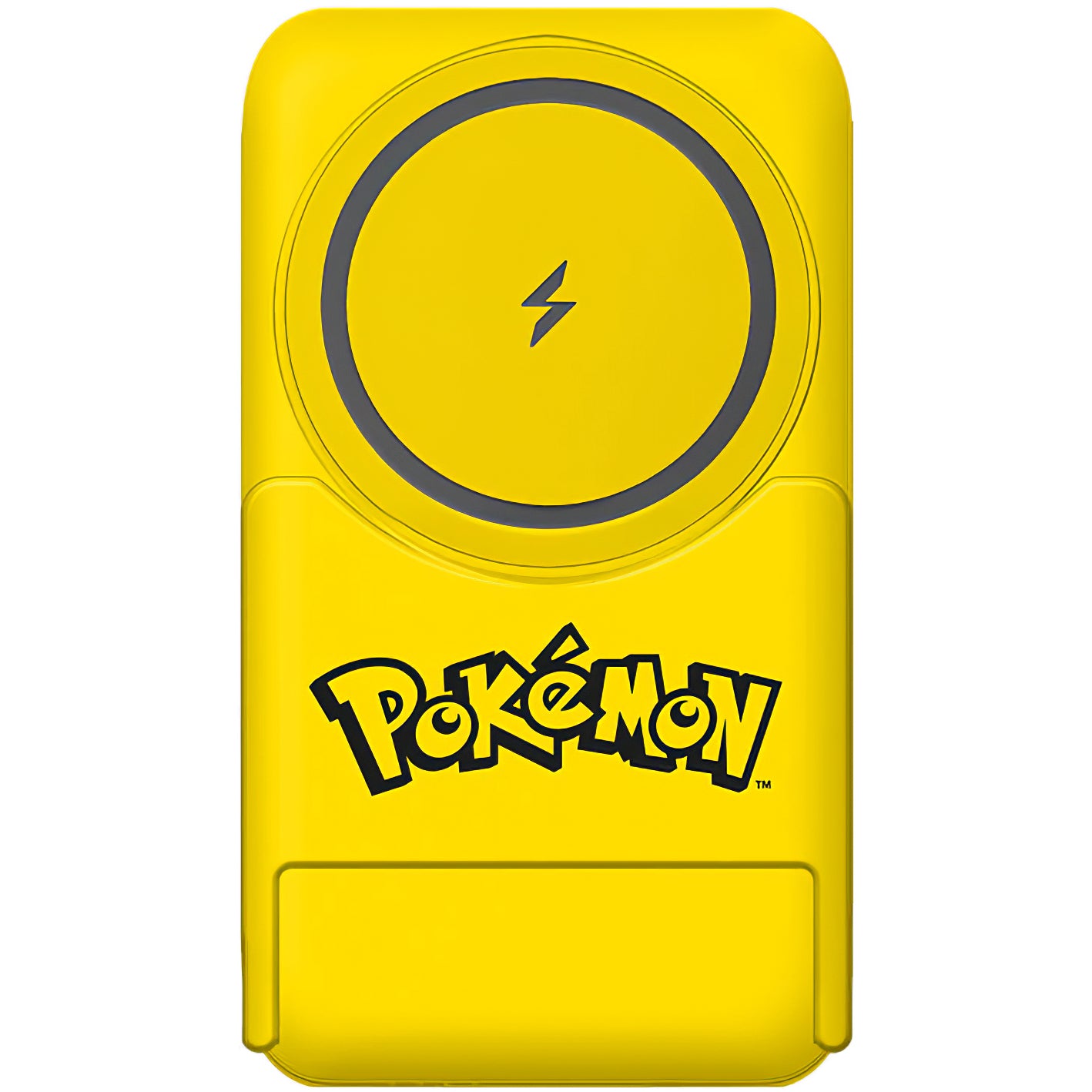 Baterie Externa Wireless OTL Pokemon Pikatchu, 5000mAh, 20W, PD + FQI, 1 x QI - 1 x USB-C, Galbena PK1191