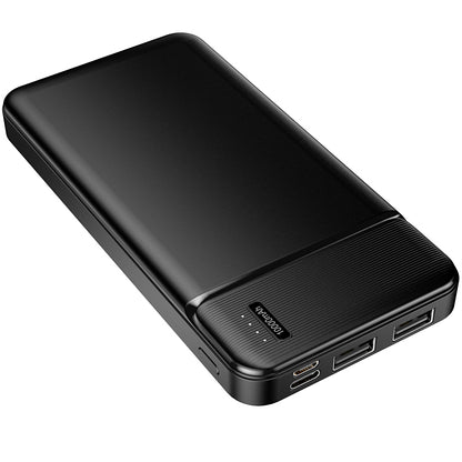 Baterie Externa MaXlife MXPB-01, 10000mAh, 12W, 2 x USB-A, Neagra