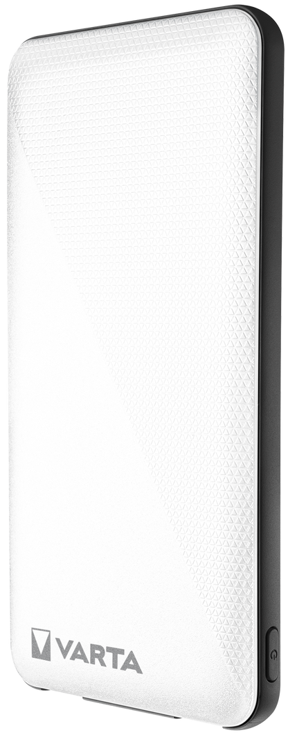 Baterie Externa Varta Energy, 5000mAh, 15W, 2 x USB-A - 1 x USB-C, Alba