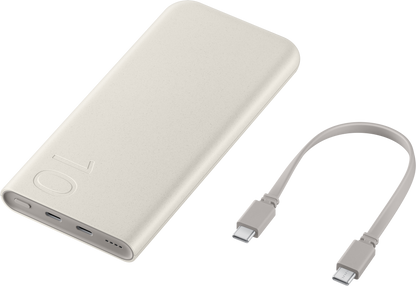 Baterie Externa Samsung, 10000mAh, Bej EB-P3401XUEGWW