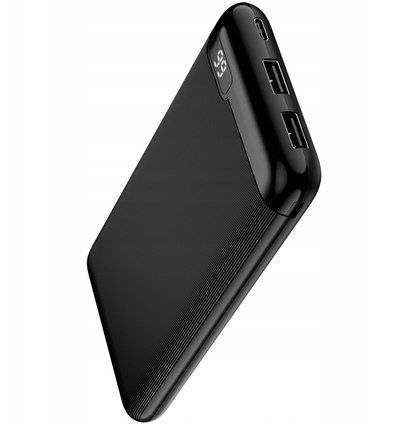 Baterie Externa Setty SPBL-10, 10000mAh, 10W, 2 x USB-A, Neagra