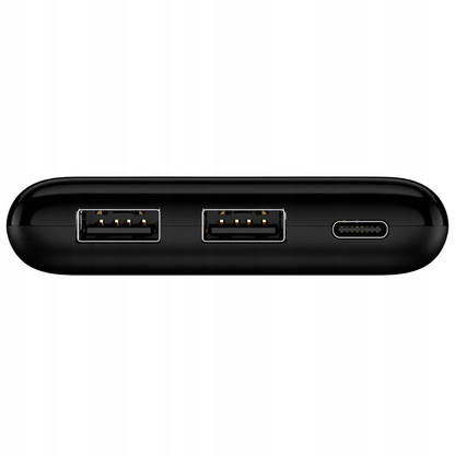 Baterie Externa Setty SPBL-10, 10000mAh, 10W, 2 x USB-A, Neagra