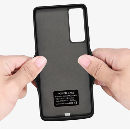 Baterie Externa Tip Husa Techsuit Power Pro Battery pentru Huawei P30 Pro New Edition / P30 Pro, 5000mAh, Neagra