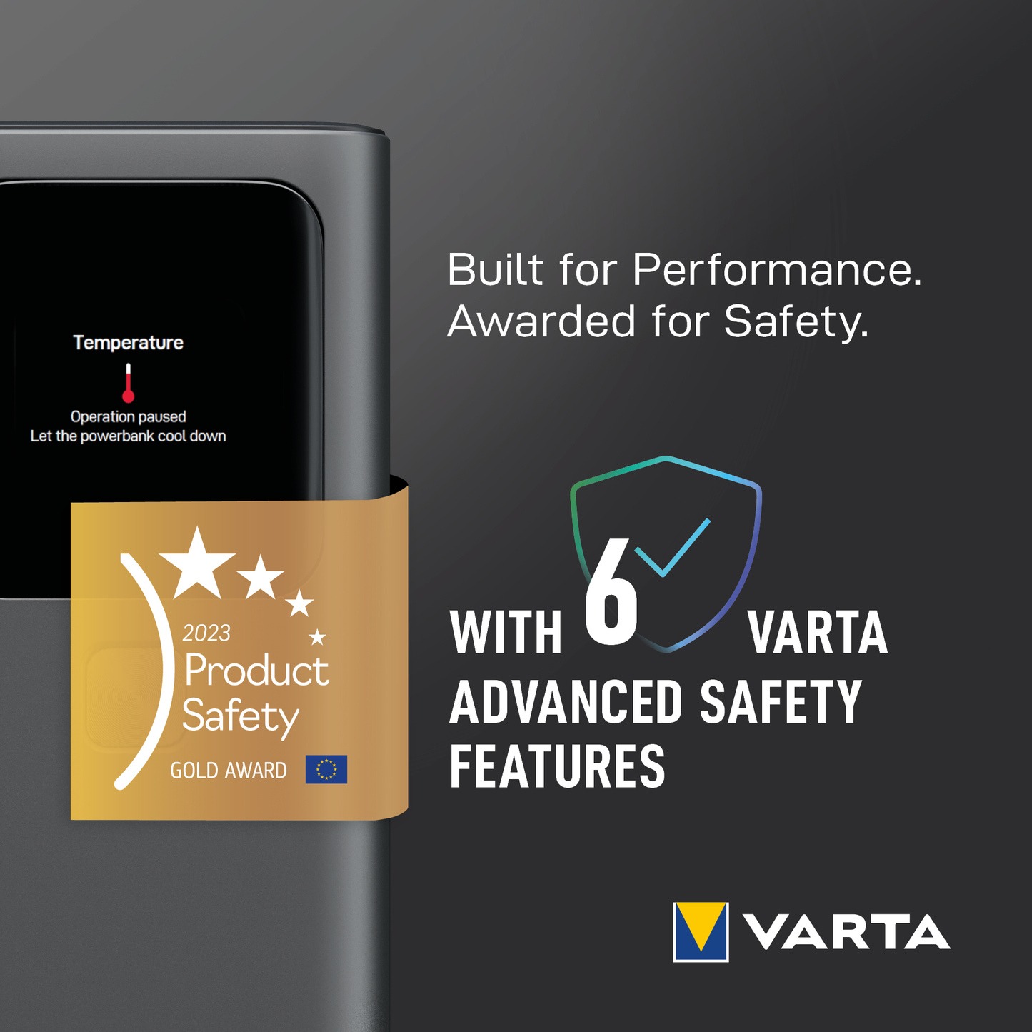 Baterie Externa Varta High Speed, 27000mAh, 140W, QC + PD, 1 x USB-A - 2 x USB-C, Neagra