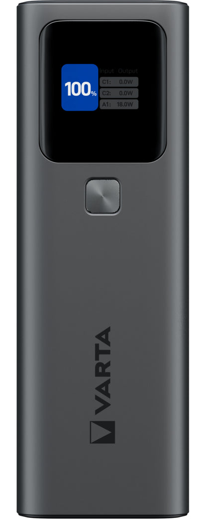 Baterie Externa Varta High Speed, 27000mAh, 140W, QC + PD, 1 x USB-A - 2 x USB-C, Neagra