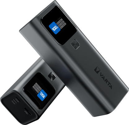 Baterie Externa Varta High Speed, 27000mAh, 140W, QC + PD, 1 x USB-A - 2 x USB-C, Neagra