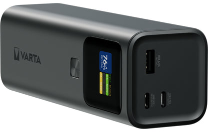 Baterie Externa Varta High Speed, 27000mAh, 140W, QC + PD, 1 x USB-A - 2 x USB-C, Neagra