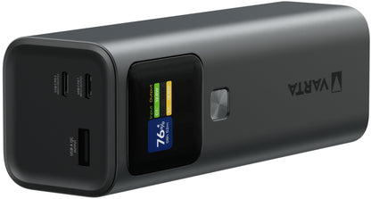 Baterie Externa Varta High Speed, 27000mAh, 140W, QC + PD, 1 x USB-A - 2 x USB-C, Neagra