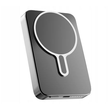 Baterie Externa Wireless 3MK MagSnap Go, 10000mAh, 20W, PD + FQI, 1 x QI - 1 x USB-C, Gri