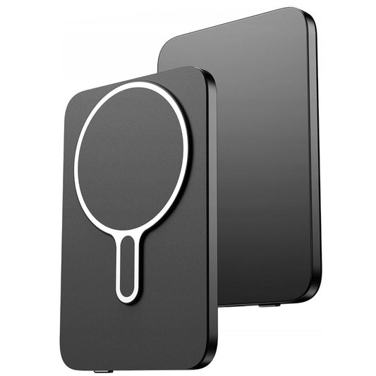 Baterie Externa Wireless 3MK MagSnap Go, 5000mAh, 20W, PD + FQI, 1 x QI - 1 x USB-C, Gri