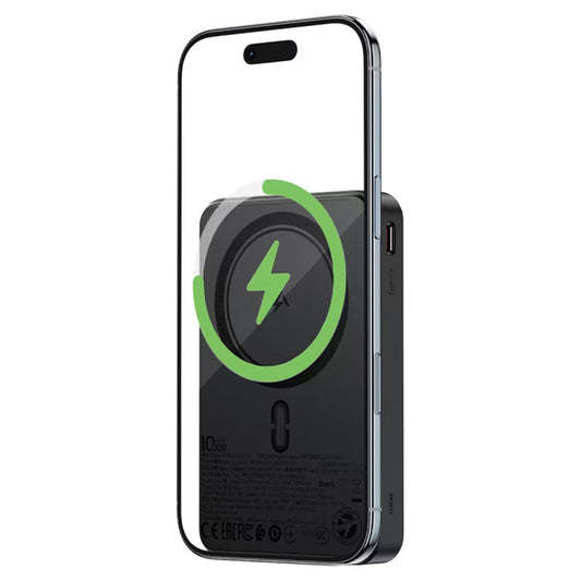 Baterie Externa Wireless Acefast M31, 10000mAh, 22.5W, QC + PD + FQI, 1 x QI - 1 x USB-A - 2 x USB-C, Neagra