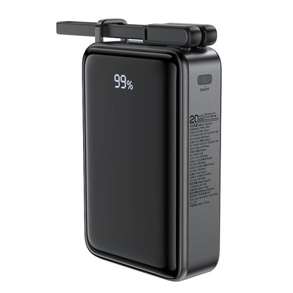 Baterie Externa  Acefast M4, 20000mAh, 67W, PD, 1 x USB-A - 2 x USB-C, Neagra