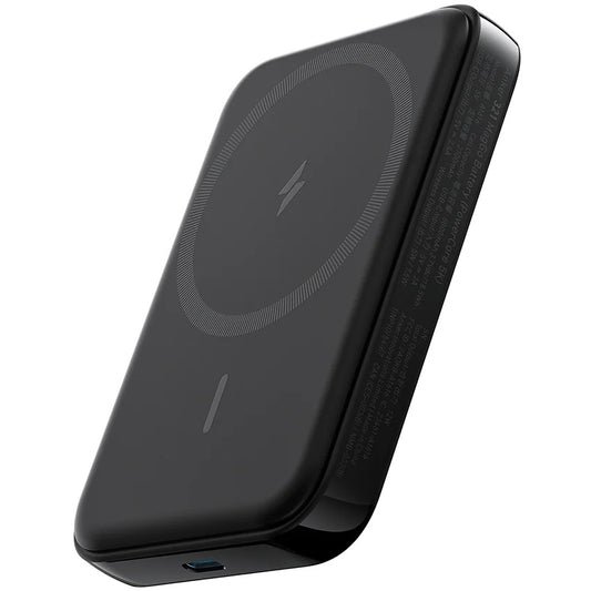 Baterie Externa Wireless Anker 321 MagGo, 5000mAh, 7.5W, 1 x QI, Neagra A1616G11