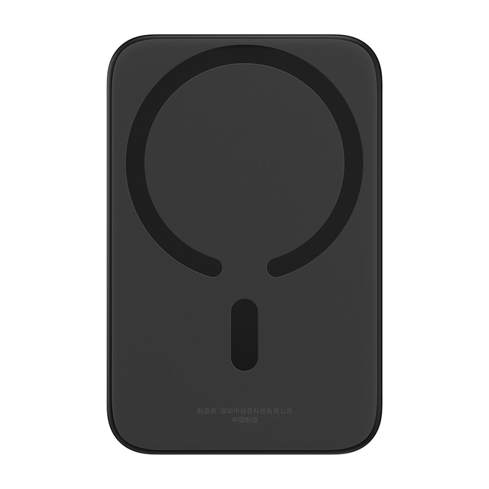 Baterie Externa Wireless Baseus Mini Air, 6000mAh, 20W, PD + FQI, 1 x QI - 1 x USB-C, Neagra P10059002113-00