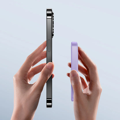 Baterie Externa Wireless Baseus Magnetic Mini, 5000mAh, 20W, PD + FQI, 1 x QI - 1 x USB-C, Mov P10022107513