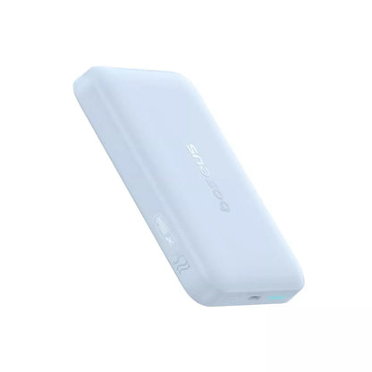 Baterie Externa Wireless Baseus EnerFill FM11 Ultra-Mini, 10000mAh, 22.5W, PD + FQI, 1 x QI - 1 x USB-C, Albastra P1008210E313-00