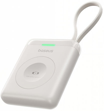 Baterie Externa Wireless Baseus EnerFill FW11, 1640mAh, 5W, 1 x QI, Alba E0205302