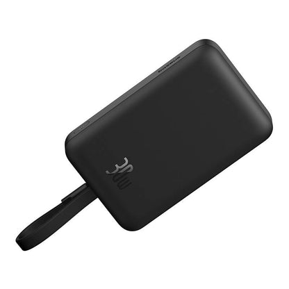 Baterie Externa Wireless Baseus Magnetic Mini, 10000mAh, 30W, PD + FQI, 1 x QI - 2 x USB-C, Neagra P1002210B113-00