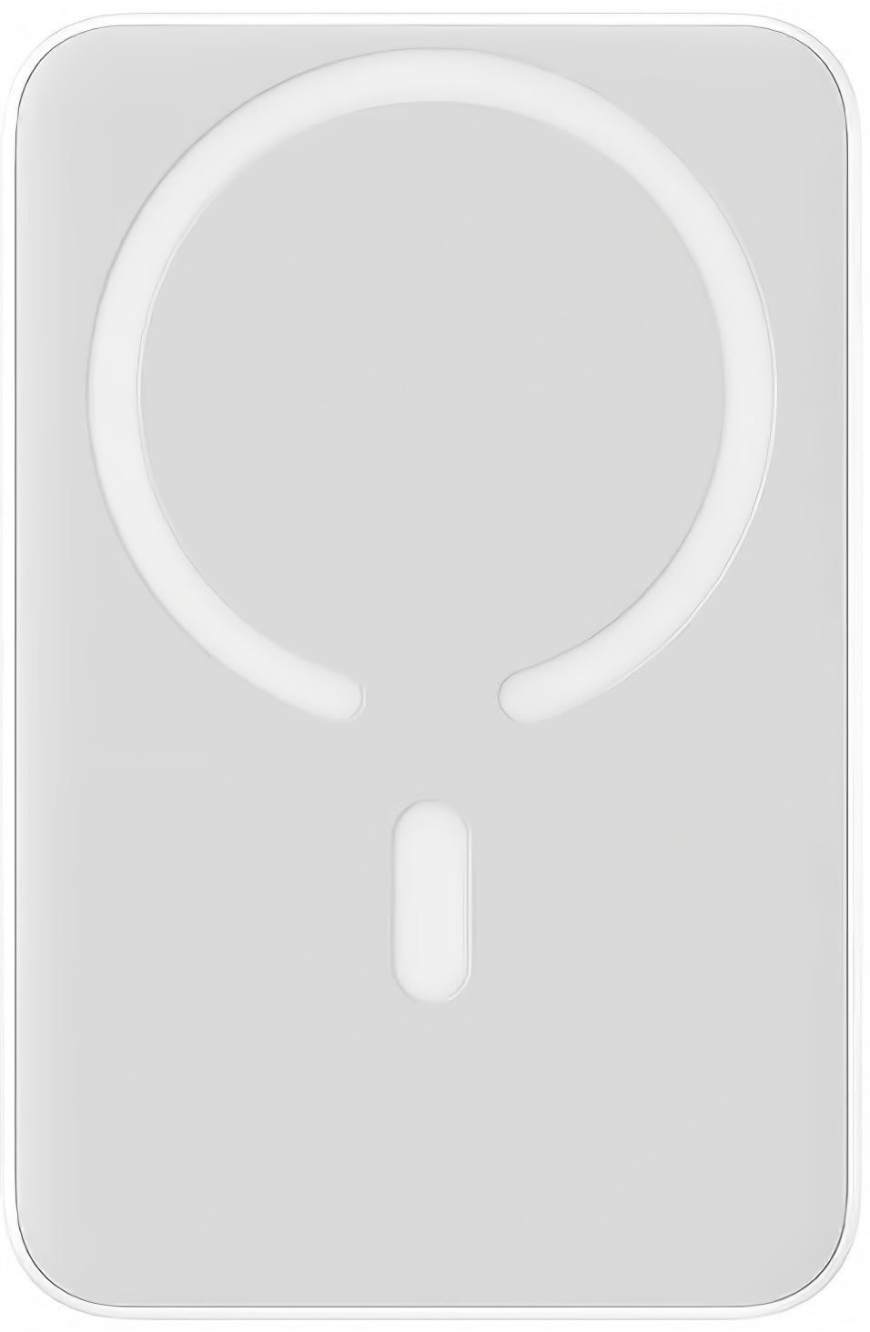 Baterie Externa Wireless Baseus Magnetic Mini, 10000mAh, 20W, PD + FQI, 1 x QI - 1 x USB-C, Alba PPCX07002