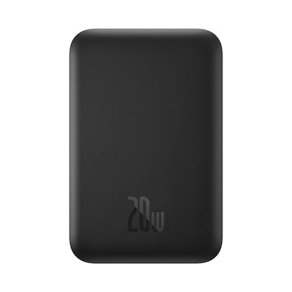 Baterie Externa Wireless Baseus Mini Air, 6000mAh, 20W, PD + FQI, 1 x QI - 1 x USB-C, Neagra P10059002113-00