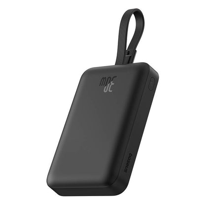 Baterie Externa Wireless Baseus Magnetic Mini, 10000mAh, 30W, PD + FQI, 1 x QI - 2 x USB-C, Neagra P1002210B113-00