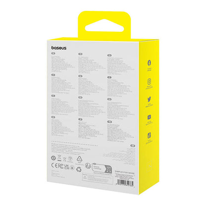 Baterie Externa Wireless Baseus Magnetic Mini, 10000mAh, 30W, PD + FQI, 1 x QI - 2 x USB-C, Neagra P1002210B113-00