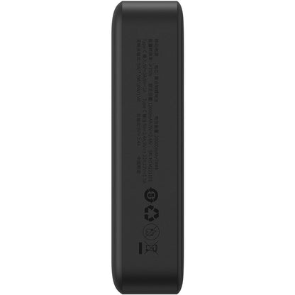 Baterie Externa Wireless Baseus Magnetic Mini, 20000mAh, 20W, PD + FQI, 1 x QI - 1 x USB-C, Neagra PPCX150001