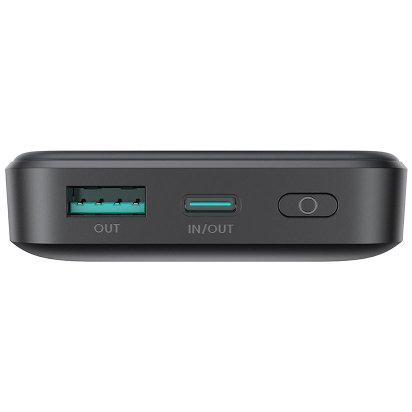 Baterie Externa Wireless Joyroom JR-W020, 10000mAh, 20W, QC + PD + FQI, 1 x QI - 1 x USB-A - 1 x USB-C, Neagra