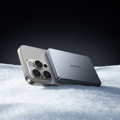 Baterie Externa Wireless Joyroom JR-PBM08 Pro, 10000mAh, 20W, PD + FQI, 1 x QI - 1 x USB-C, Gri