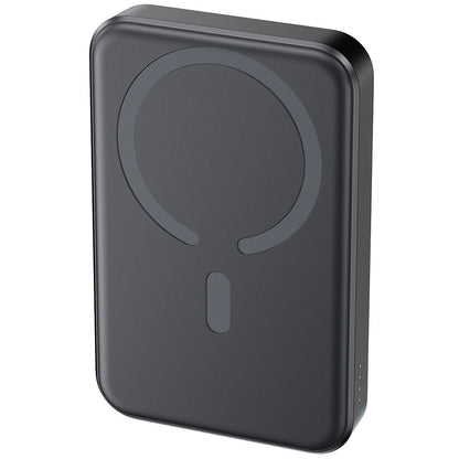 Baterie Externa Wireless Joyroom JR-W020, 10000mAh, 20W, QC + PD + FQI, 1 x QI - 1 x USB-A - 1 x USB-C, Neagra