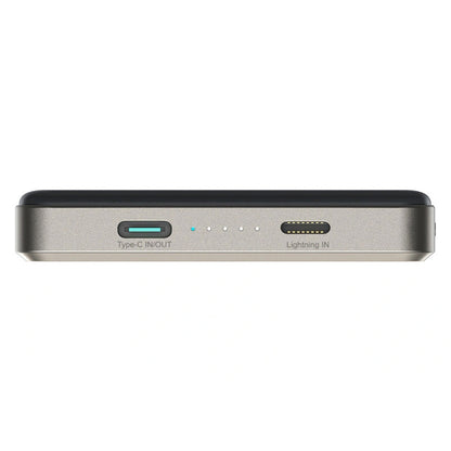 Baterie Externa Wireless Joyroom JR-PBM08 Pro, 10000mAh, 22.5W, PD + FQI, 1 x QI - 2 x USB-C, Bej