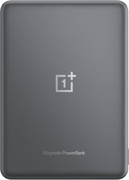 Baterie Externa Wireless OnePlus Slim Magnetic, 5000mAh, 10W, FQI, 1 x USB-C, Gri 5411100015