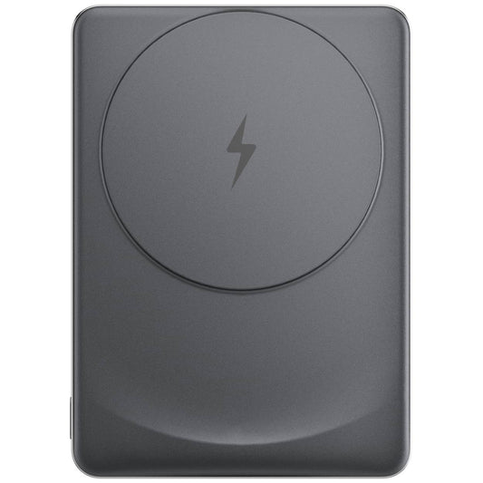 Baterie Externa Wireless OnePlus Slim Magnetic, 5000mAh, 10W, FQI, 1 x USB-C, Gri 5411100015