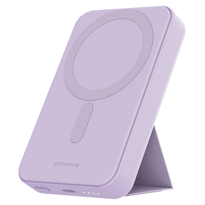 Baterie Externa Wireless Proove Hyperion, 10000mAh, 20W, PD + FQI, 1 x QI - 1 x USB-C, Mov