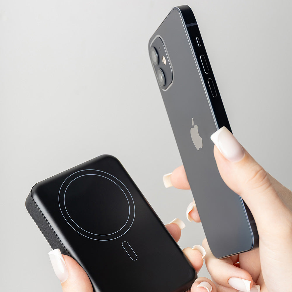 Baterie Externa Wireless Proove Hoodman, 10000mAh, 20W, PD + FQI, 1 x QI - 1 x USB-C, Neagra PBH120010001