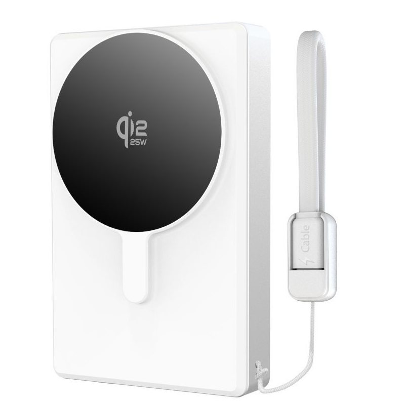 Baterie Externa Wireless Tech-Protect PB40 LifeMag, 10000mAh, 25W, PD + FQI, 1 x QI - 1 x USB-C, Argintie