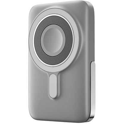 Baterie Externa Wireless WiWu Wi-P018, 10000mAh, 20W, PD + FQI, 1 x QI - 1 x USB-C, Gri