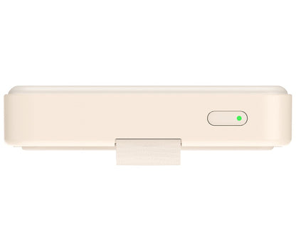 Baterie Externa Wireless Xiaomi Mi Magnetic, 6000mAh, 15W, PD + FQI, 1 x QI - 1 x USB-C, Bej BHR9074GL
