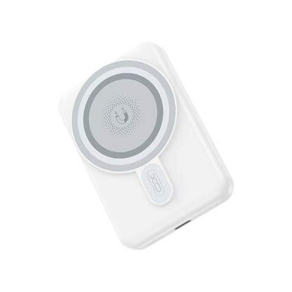 Baterie Externa Wireless XO Design PR264, 10000mAh, 20W, PD + FQI, 1 x USB-C, Alba