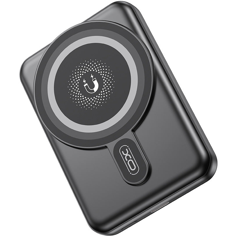 Baterie Externa Wireless XO Design PR264, 10000mAh, 20W, PD + FQI, 1 x USB-C, Neagra