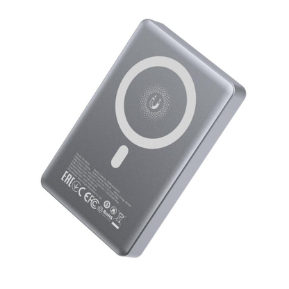 Baterie Externa Wireless XO Design PR294, 10000mAh, 20W, PD + FQI, 1 x QI - 1 x USB-C, Gri