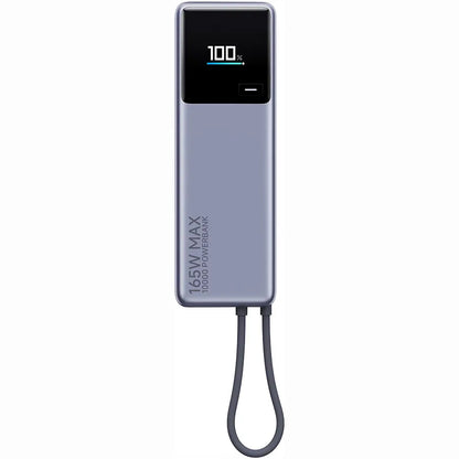 Baterie Externa Xiaomi, 10000mAh, 165W, PD, 2 x USB-C, Gri PB1165MI
