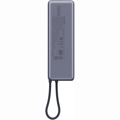 Baterie Externa Xiaomi, 10000mAh, 165W, PD, 2 x USB-C, Gri PB1165MI