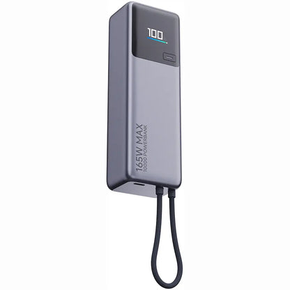 Baterie Externa Xiaomi, 10000mAh, 165W, PD, 2 x USB-C, Gri PB1165MI