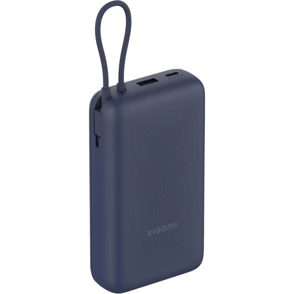Baterie Externa Xiaomi, 20000mAh, 33W, QC + PD, 1 x USB-A - 2 x USB-C, Albastra BHR8975GL