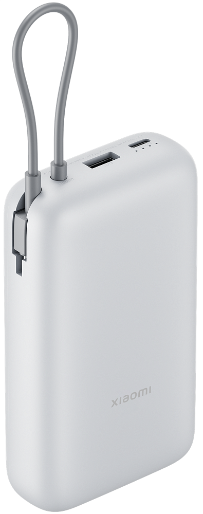 Baterie Externa Xiaomi, 20000mAh, 22.5W, QC + PD, 1 x USB-A - 2 x USB-C, Argintie BHR9738GL